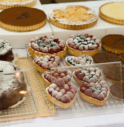 Coco&Me - pastry tarts at the stall - www.cocoandme.com