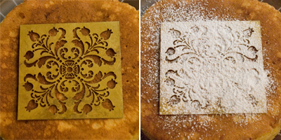 Coco&Me - Buttermilk Pancake recipe with step-by-step pictures of the process - icing pattern - www.cocoandme.com