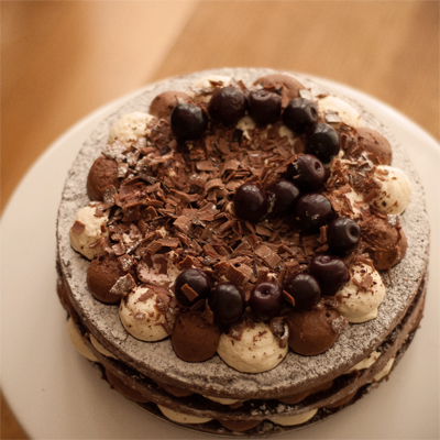 Coco&Me - Black Forest Gateaux with recipe - www.cocoandme.com - Coco and Me