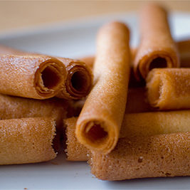 www.cocoandme.com - Coco&Me - Coco And Me - Crepes Dentelles/ Gavottes/ Paillets Feuilletines recipe - with step by step pictures - Broadway Market E8 - Tamami - Cake Stall - London